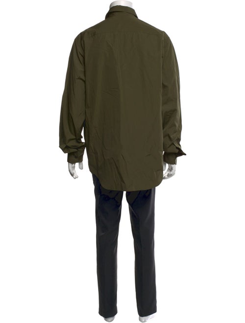 Prada 2023 Enameled Metal Triangle Shirt