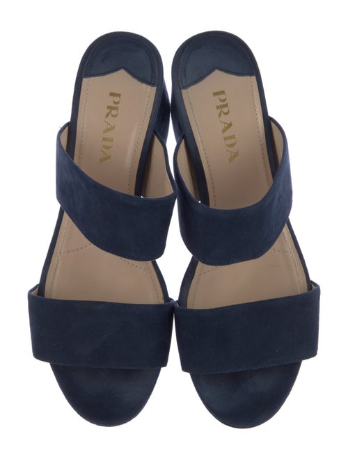 Prada Suede Slides