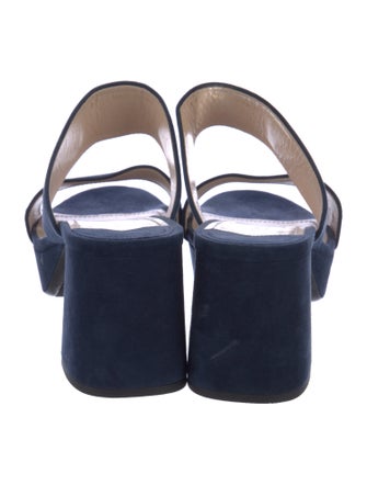 Prada Suede Slides