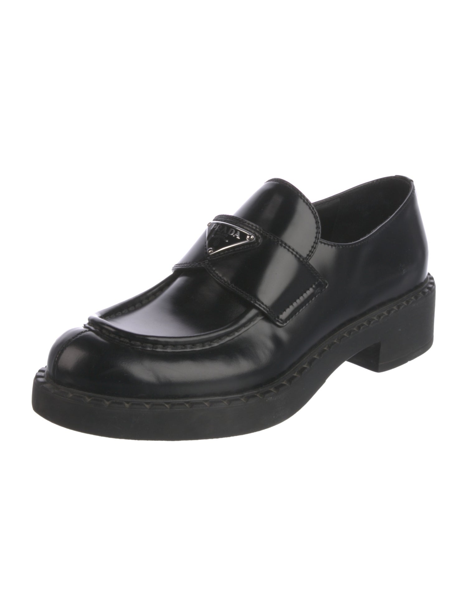 Prada Leather Loafers