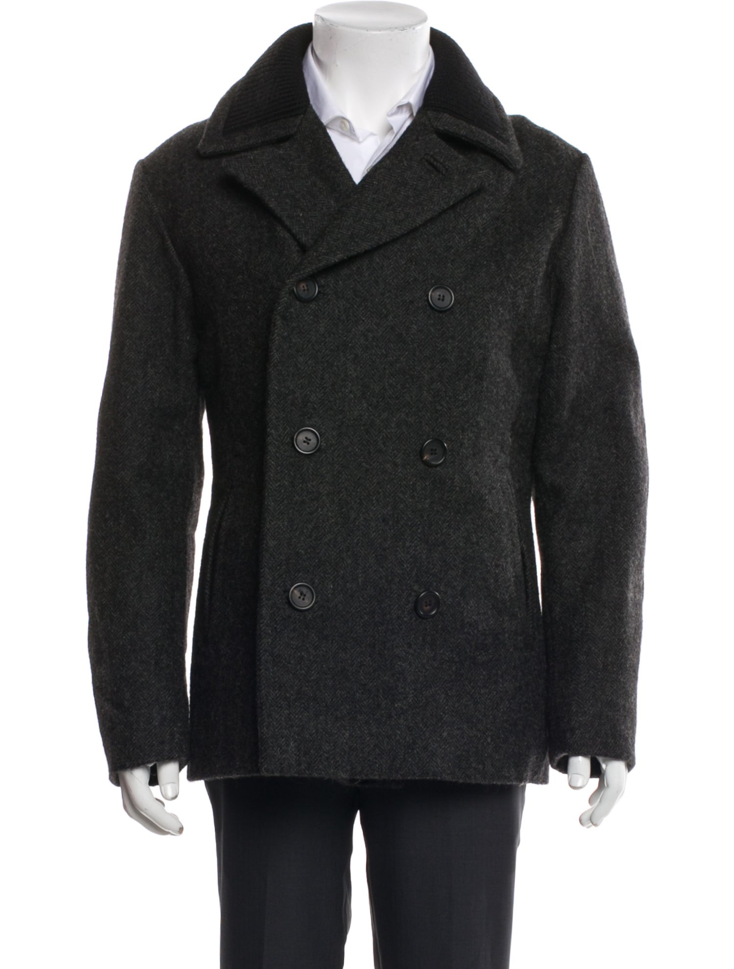 Prada 2012 Virgin Wool Peacoat