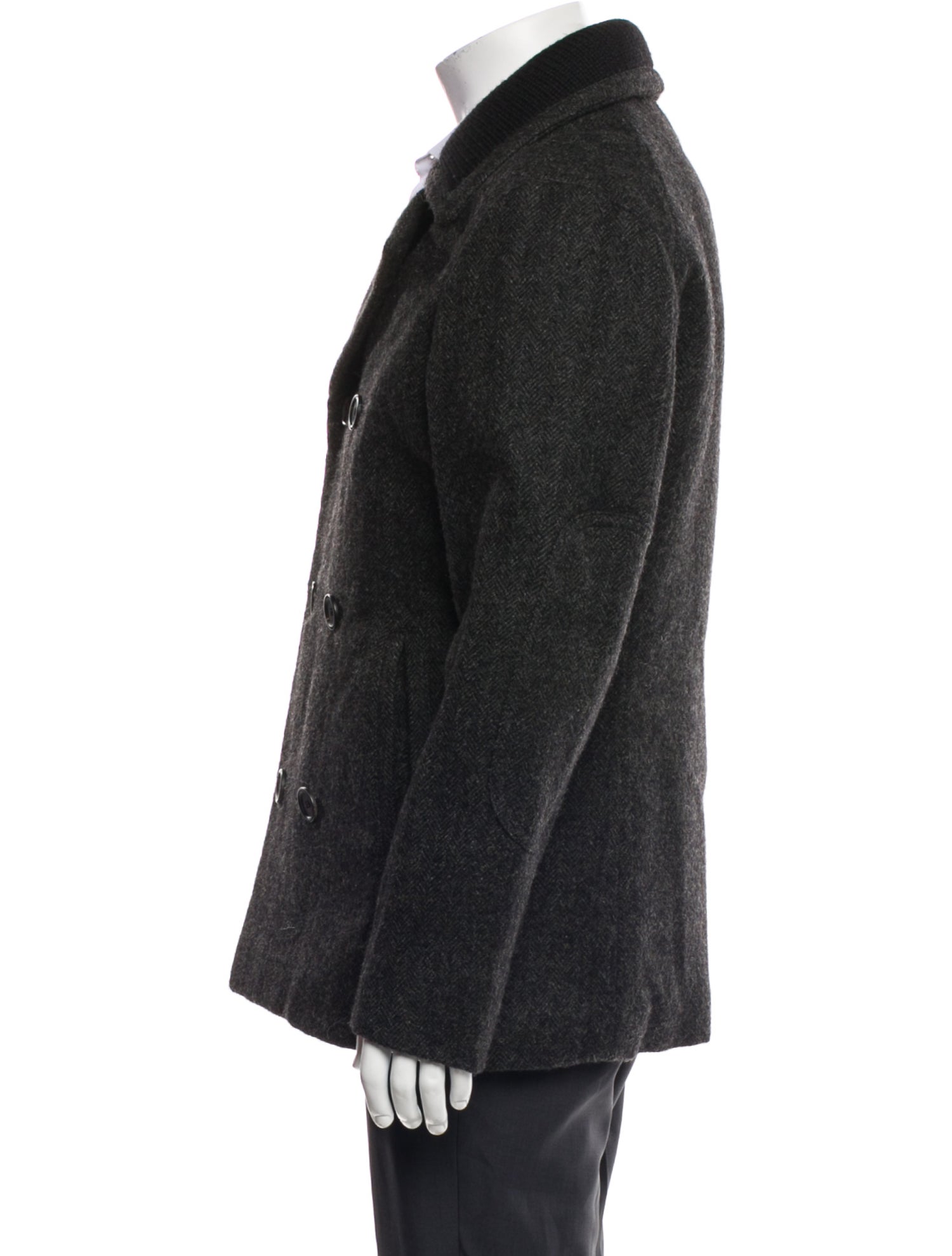 Prada 2012 Virgin Wool Peacoat