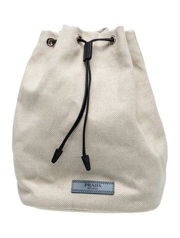 Prada Bucket Bags Canvas Bag
