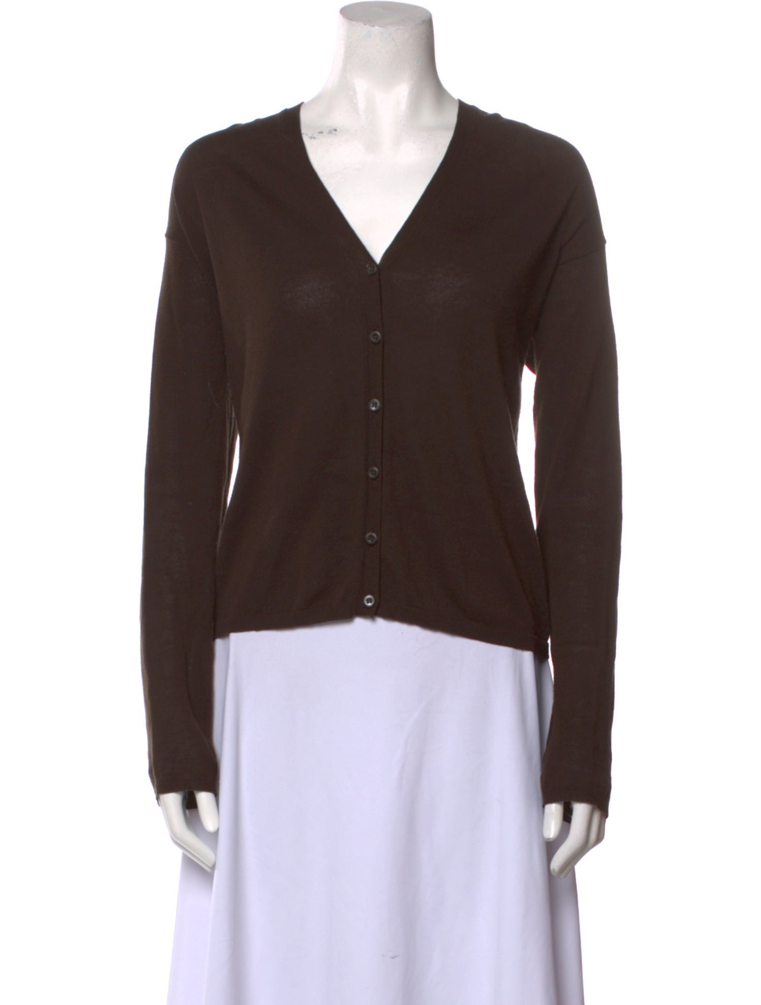 Prada Cashmere V-Neck Sweater