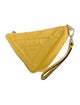 Prada Enameled Metal Triangle Belt Bag