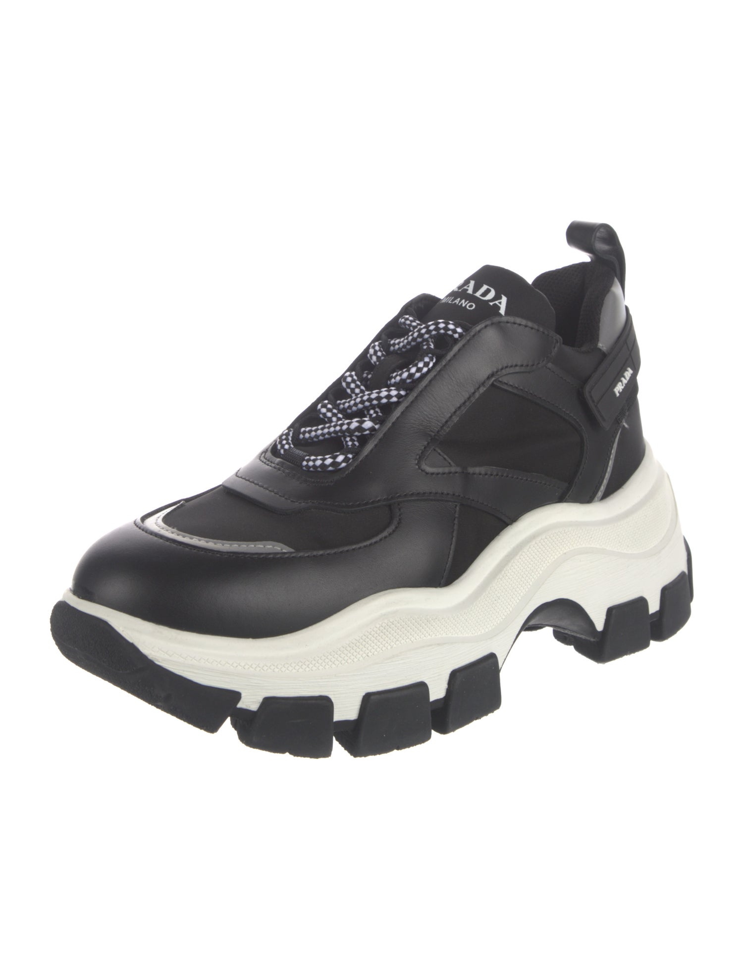Prada Nylon Chunky Sneakers