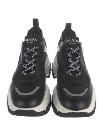 Prada Nylon Chunky Sneakers