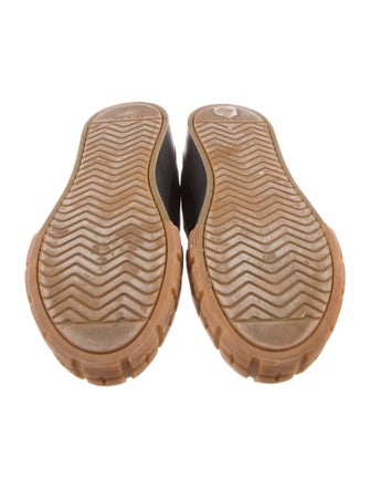 Prada Canvas Colorblock Pattern Sneakers