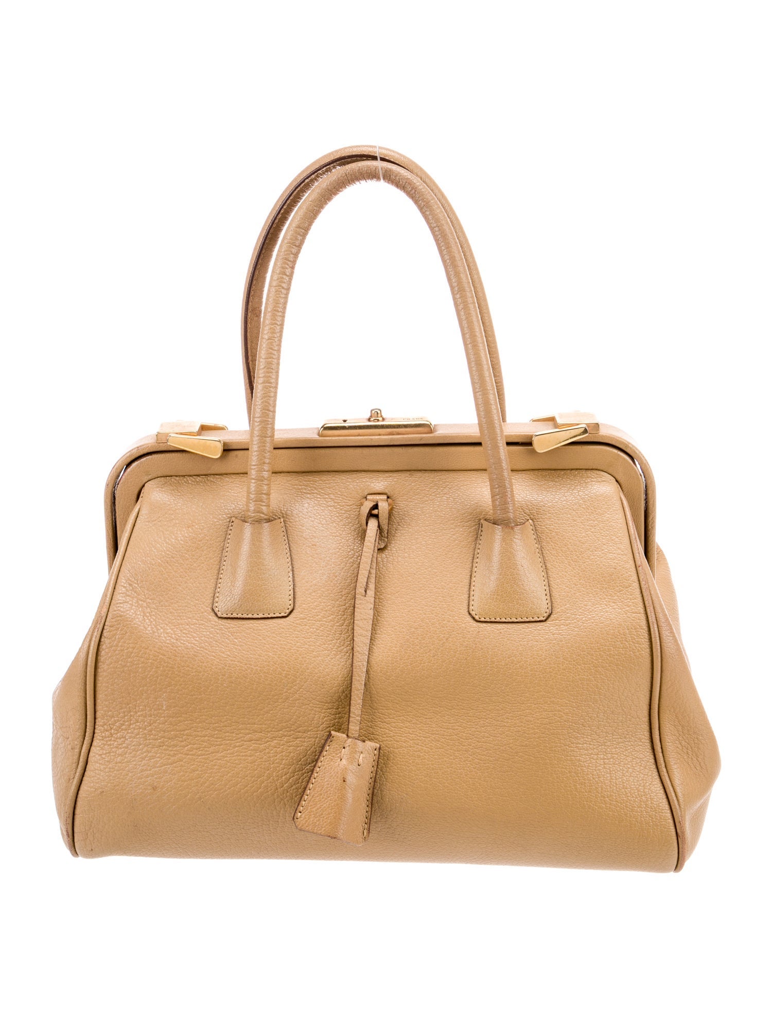 Prada Madras Leather Cerniera