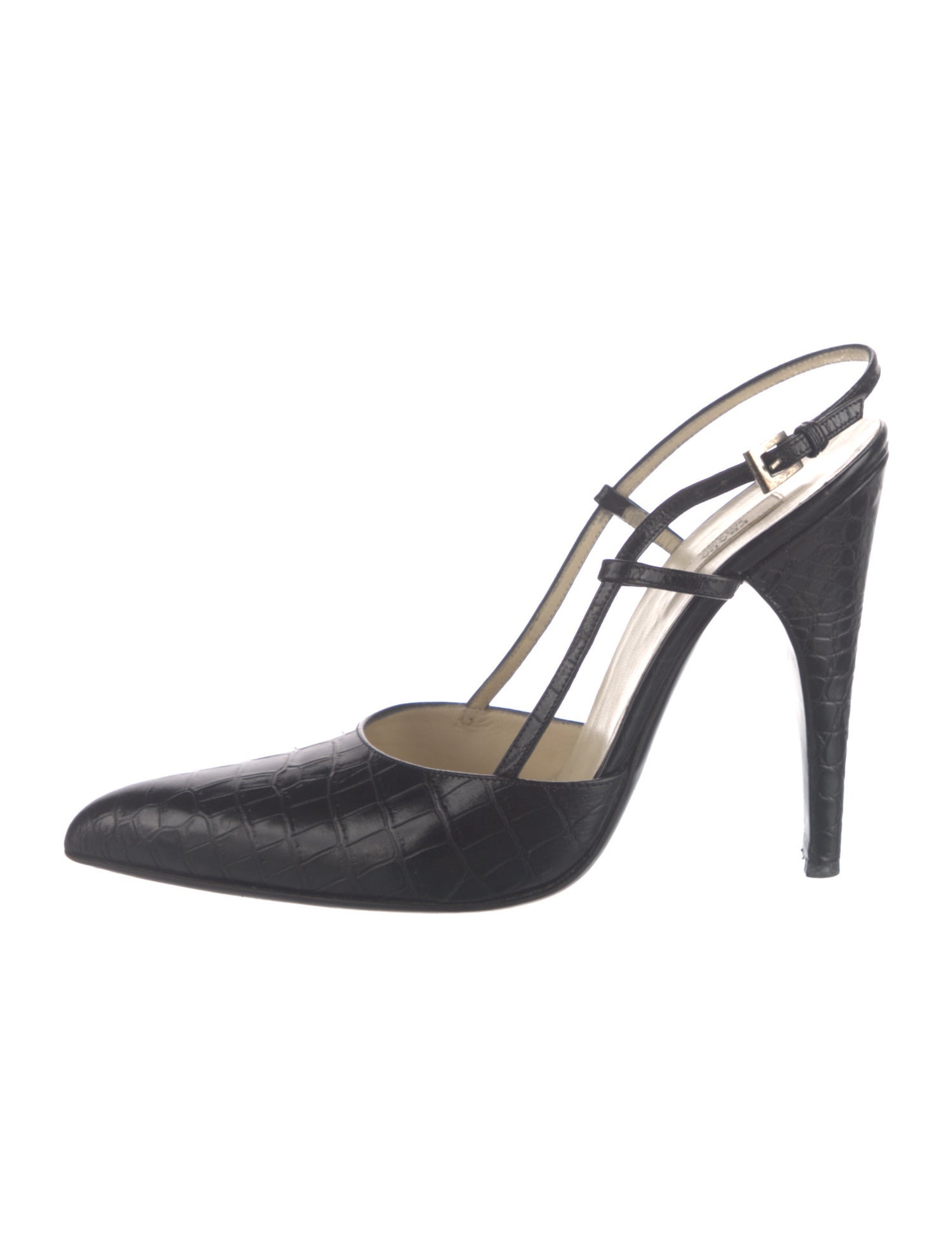 Prada Leather Slingback Pumps
