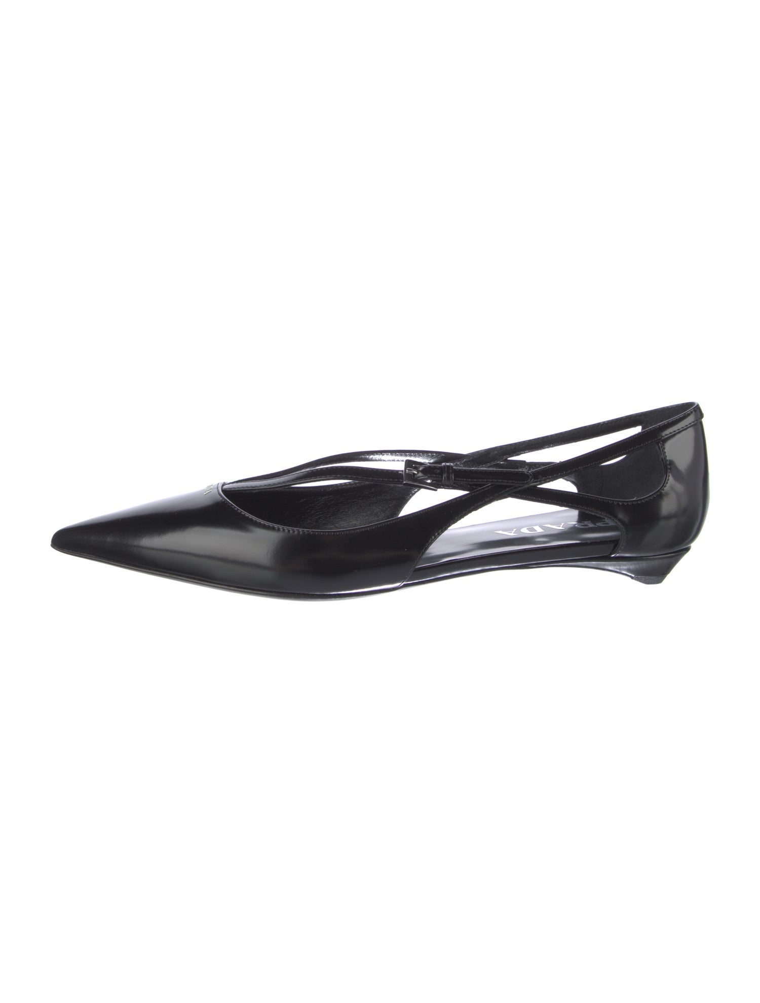 Prada Leather Ballet Flats
