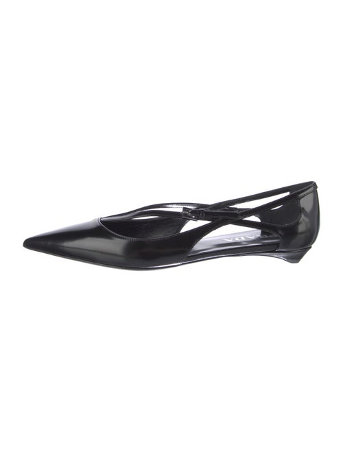 Prada Leather Ballet Flats