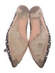 Prada Leather Bow Accents Ballet Flats