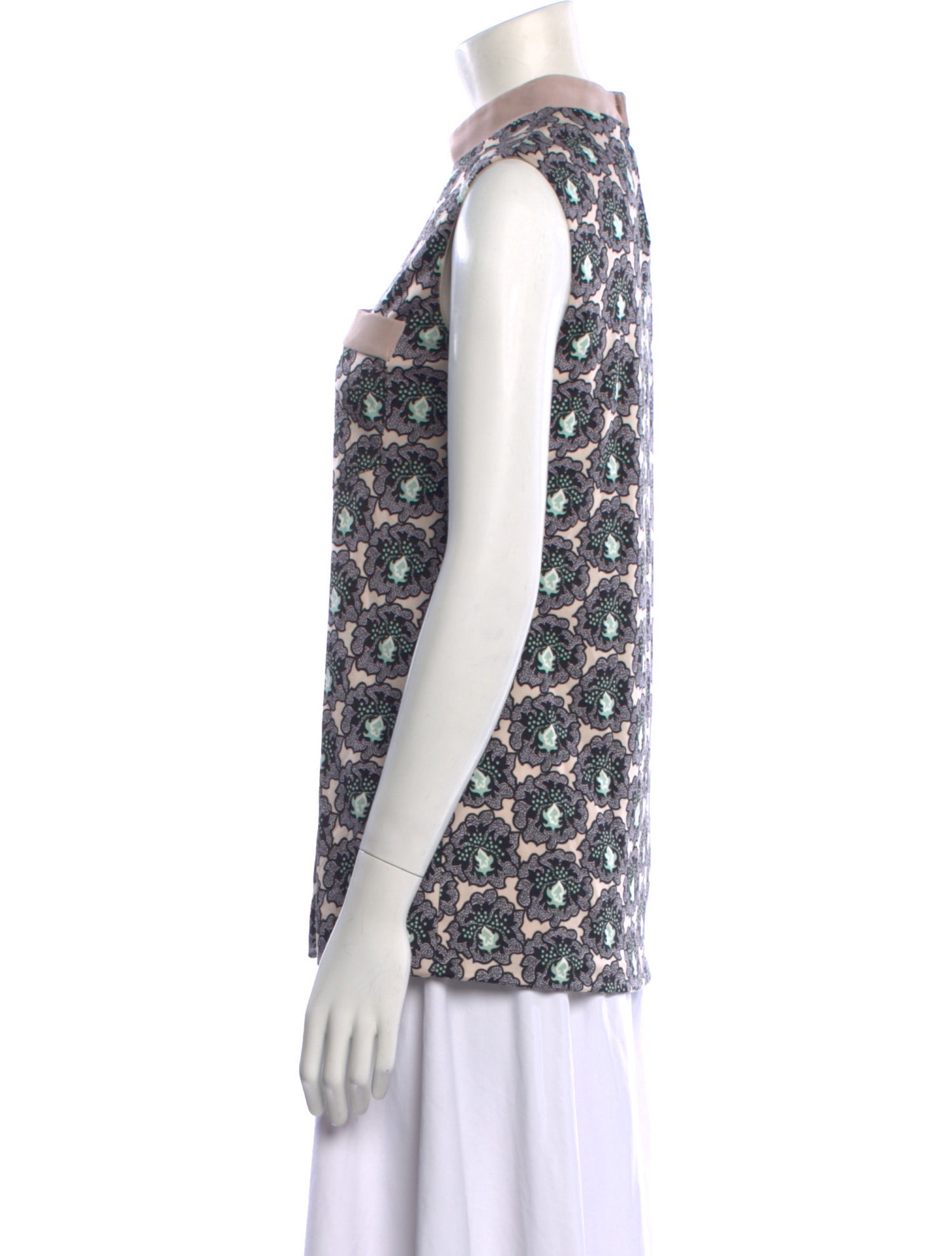 Prada 2015 Silk Blouse