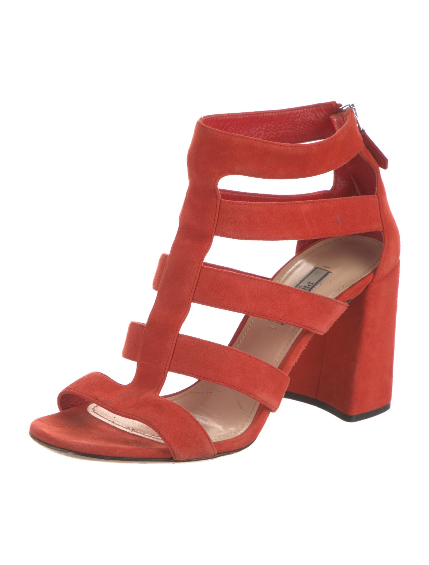 Prada Suede Gladiator Sandals