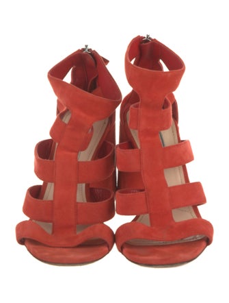 Prada Suede Gladiator Sandals