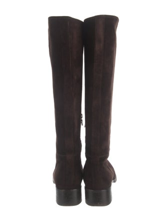 Prada Suede Riding Boots