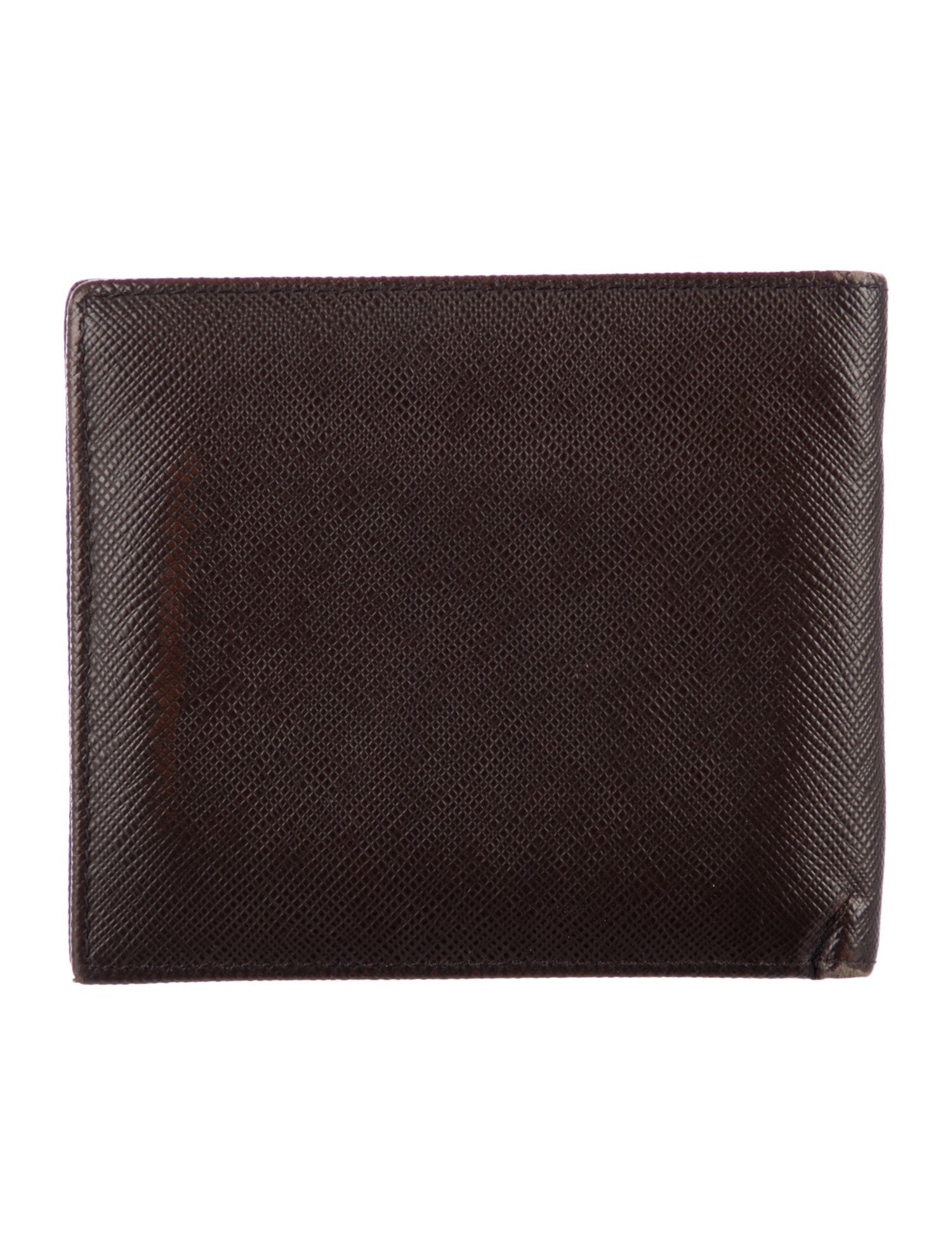 Prada Saffiano Lux Leather Bifold Wallet
