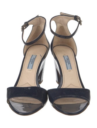 Prada Patent Leather Sandals