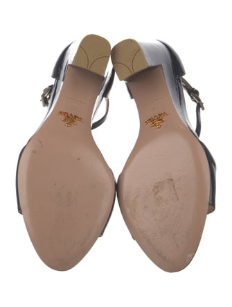 Prada Patent Leather Sandals