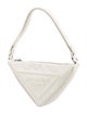 Prada Enameled Metal Triangle Triangle