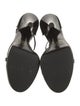 Prada Patent Leather T-Strap Sandals