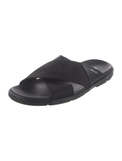 Prada Leather Slides