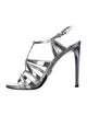Prada Leather T-Strap Sandals