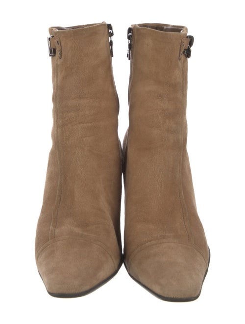 Prada Suede Printed Boots