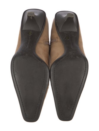 Prada Suede Printed Boots