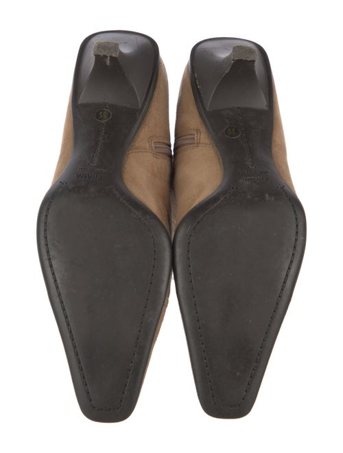 Prada Suede Printed Boots