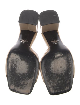 Prada Leather Slides