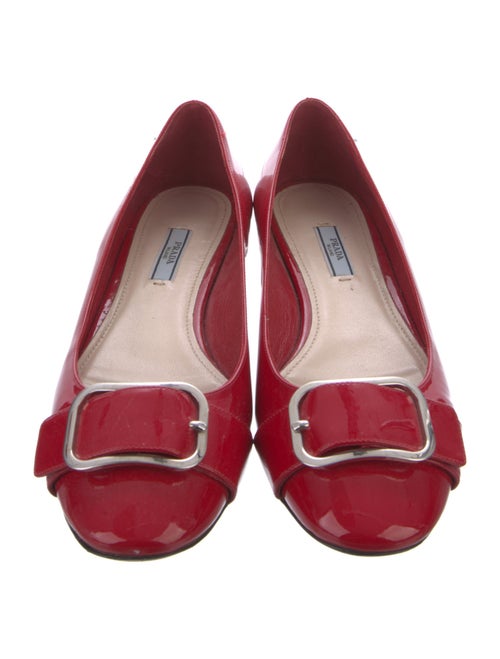 Prada Patent Leather Ballet Flats