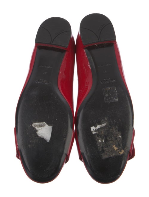 Prada Patent Leather Ballet Flats