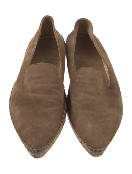 Prada Suede Braided Accents Espadrilles