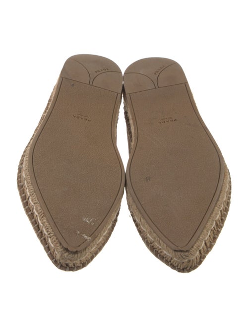 Prada Suede Braided Accents Espadrilles
