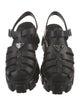 Prada Rubber Slingback Sandals