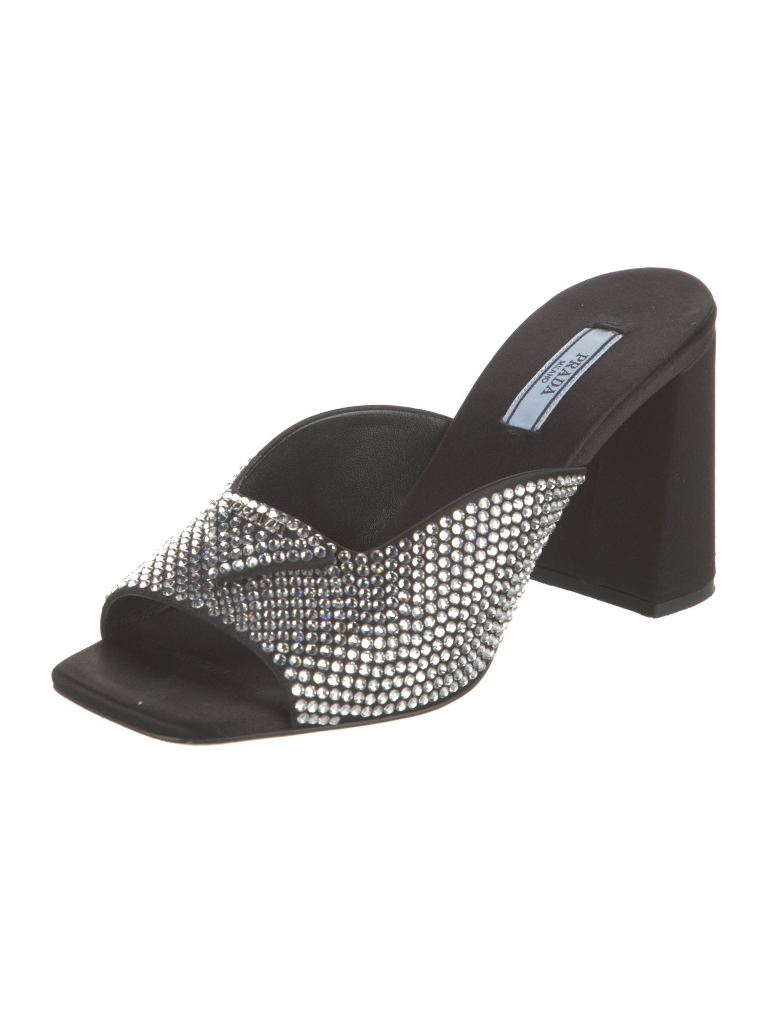 Prada Crystal Slides