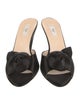 Prada Satin Slides