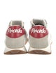 Prada Leather Trim Embellishment Sneakers