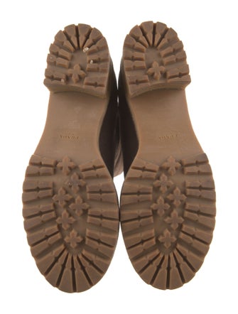 Prada Sport Suede Moto Boots