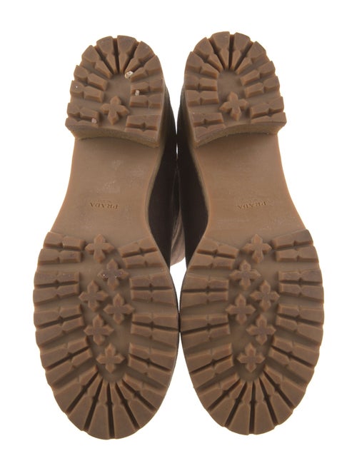 Prada Sport Suede Moto Boots