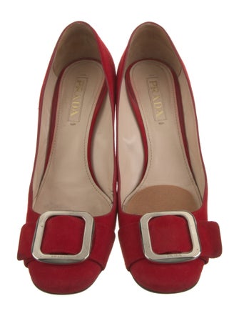 Prada Suede Pumps