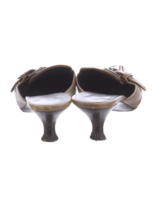 Prada Leather Mules