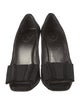 Prada Satin Bow Accents Pumps