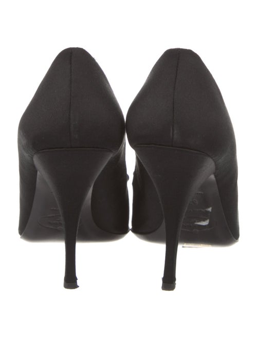Prada Satin Bow Accents Pumps
