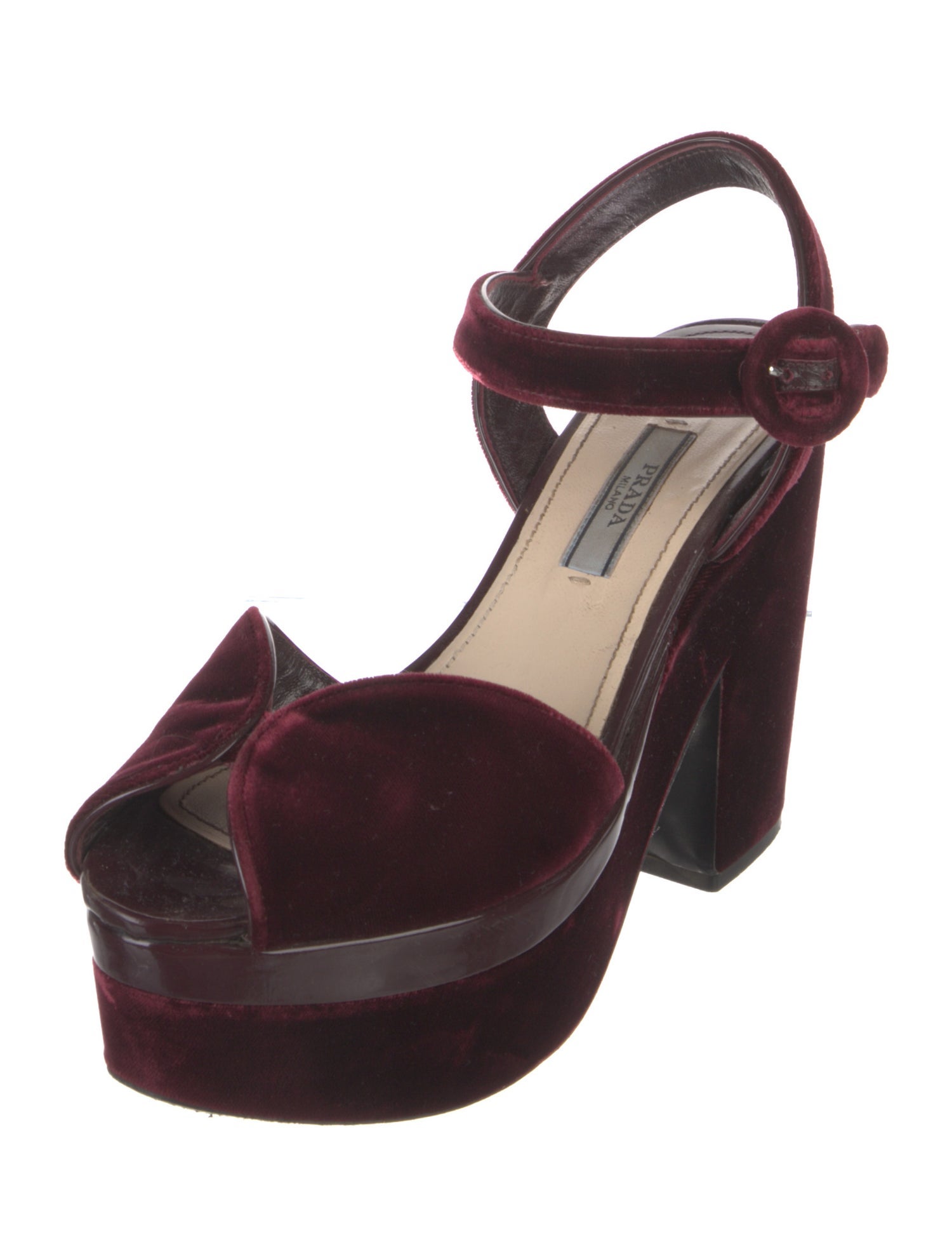 Prada Velvet Pumps