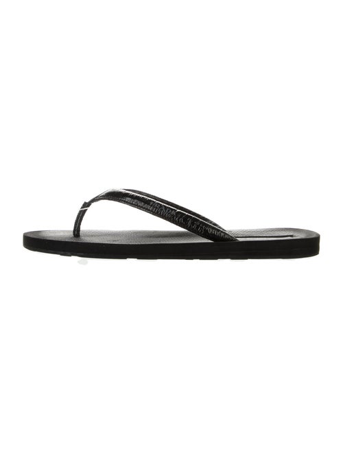 Prada Sport Patent Leather Flip Flops
