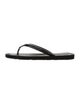 Prada Sport Patent Leather Flip Flops