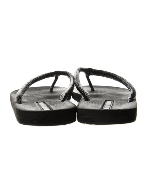 Prada Sport Patent Leather Flip Flops